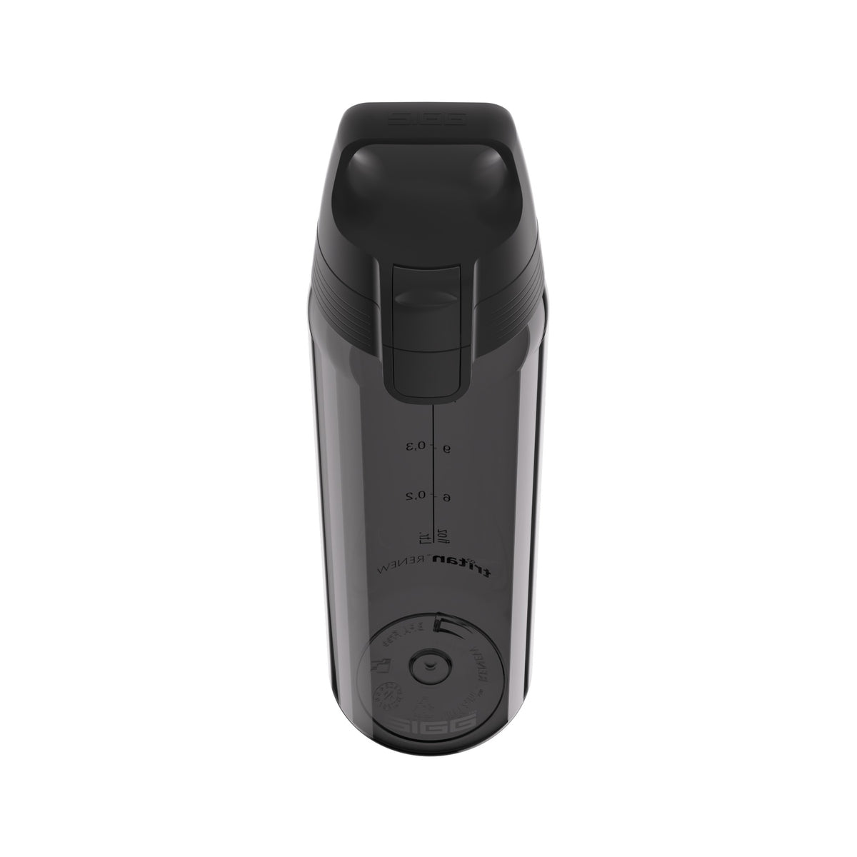SIGG TOTAL COLOR ONE JUOMAPULLO - ANTHRACITE 0,75 l, korkin lähikuva