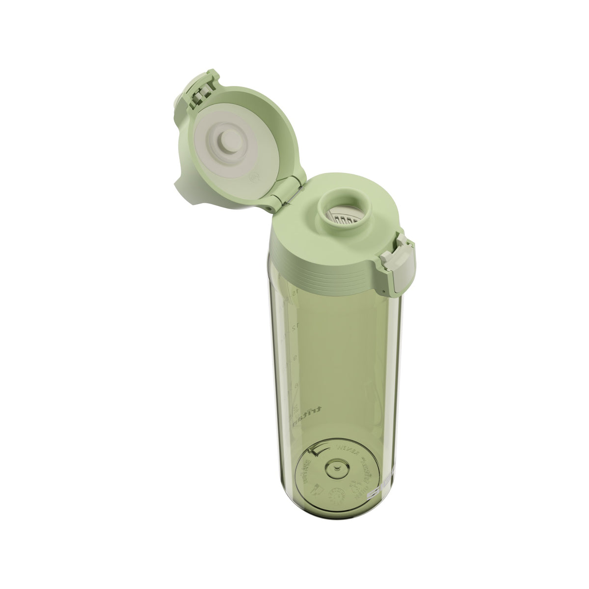 SIGG TOTAL COLOR ONE Eco Green 0,75 l, korkki avattuna