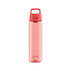 SIGG TOTAL COLOR ONE JUOMAPULLO - WATERMELON 0,75 l, takaa, pullo täytettynä