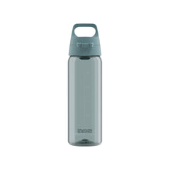 SIGG Total Color ONE Morning Blue 0,6 l juomapullo, takaa, pullo täytettynä