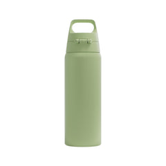 SIGG Shield One Eco Green teräksinen juomapullo 0,75 l, takaa
