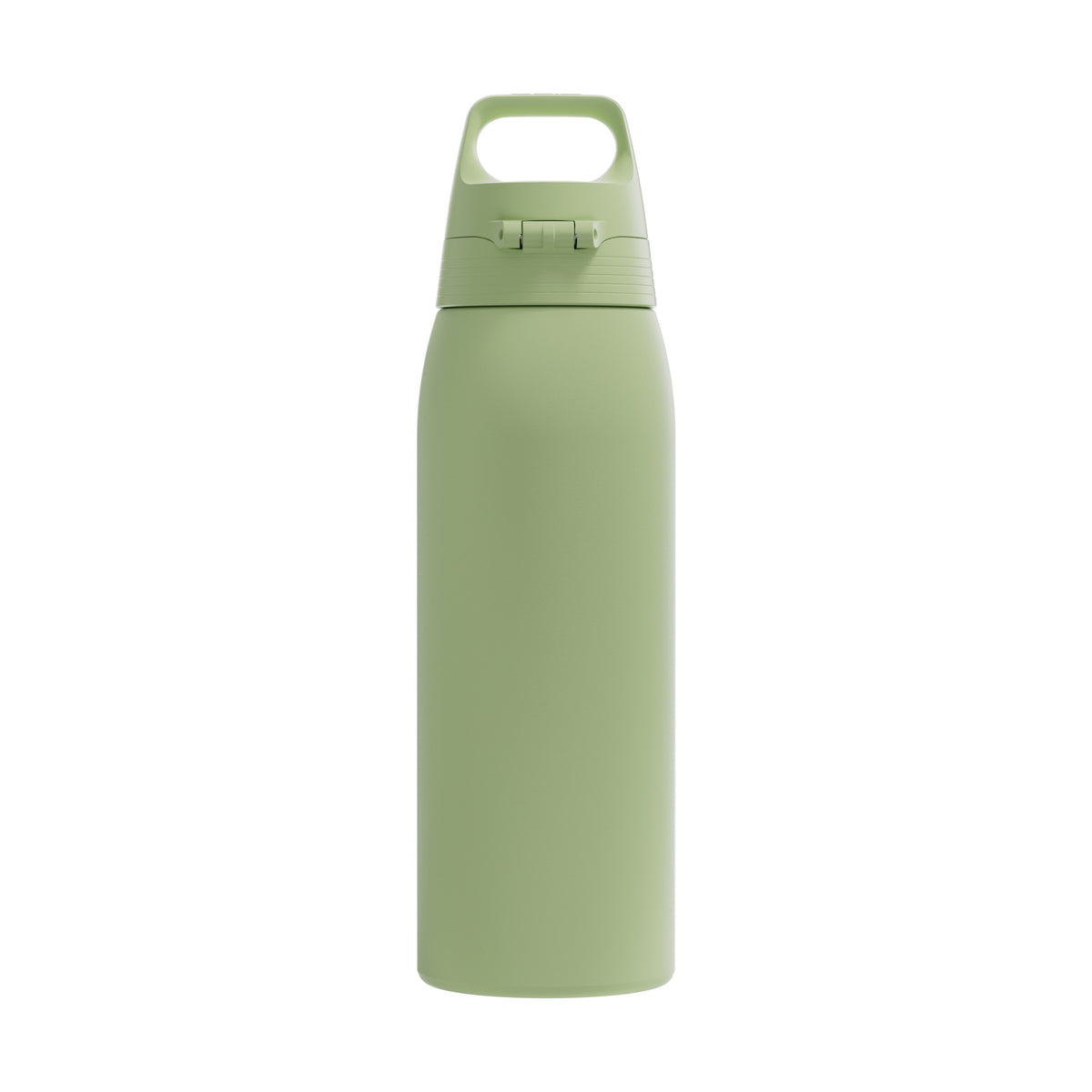 SIGG Shield One teräksinen juomapullo Eco Green 1,0 l, takaa
