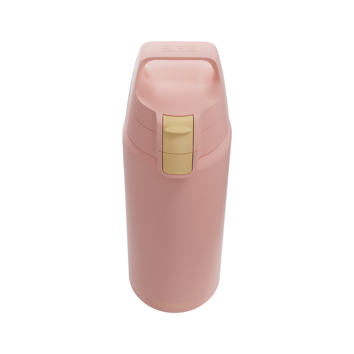 SIGG Shield One teräksinen juomapullo Playful Peach 0,75 l, korkin lähikuva