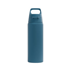 SIGG Shield One teräksinen juomapullo Blue Puya 0,75 l, takaa