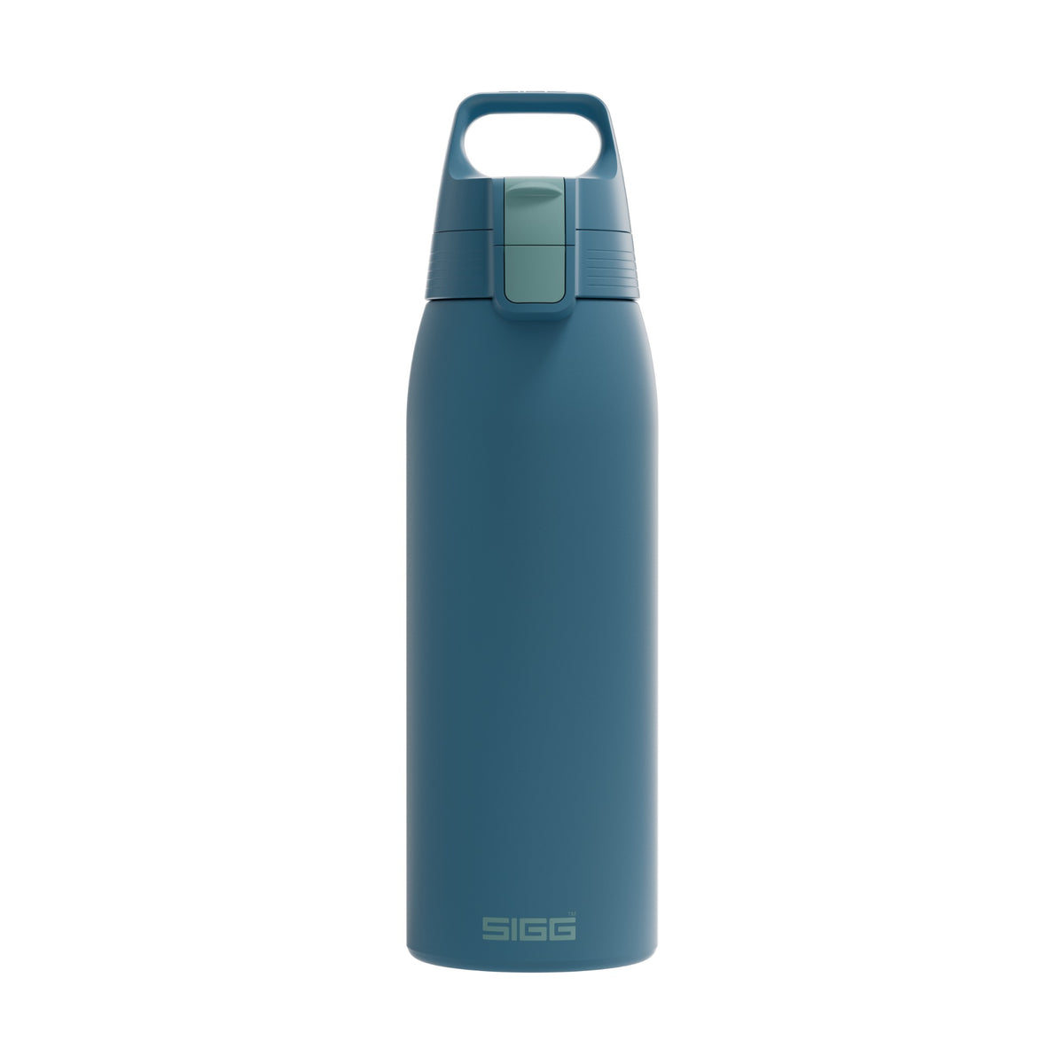 SIGG Shield One teräksinen juomapullo Blue Puya 1,0 l