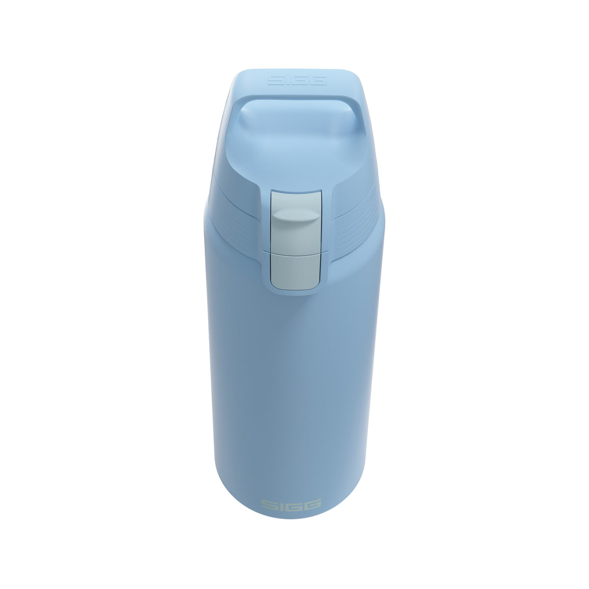 SIGG Shield One teräksinen juomapullo Water Blue 0,75 l, korkin lähikuva