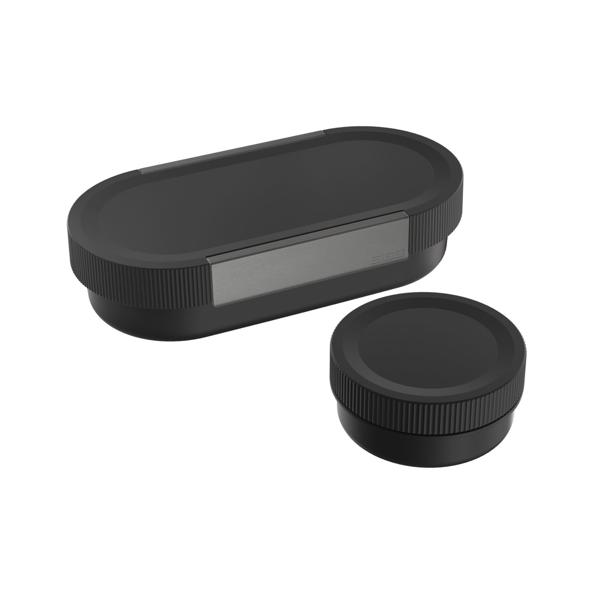 SIGG LUMO Lunchbox Musta, korkin lähikuva