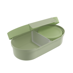 SIGG LUMO Lunchbox Eco Green, korkki avattuna