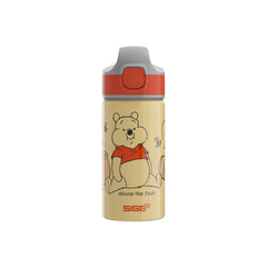 SIGG Miracle lastenpullo Winnie Honey 0,4 l, edestä, pullo täytettynä