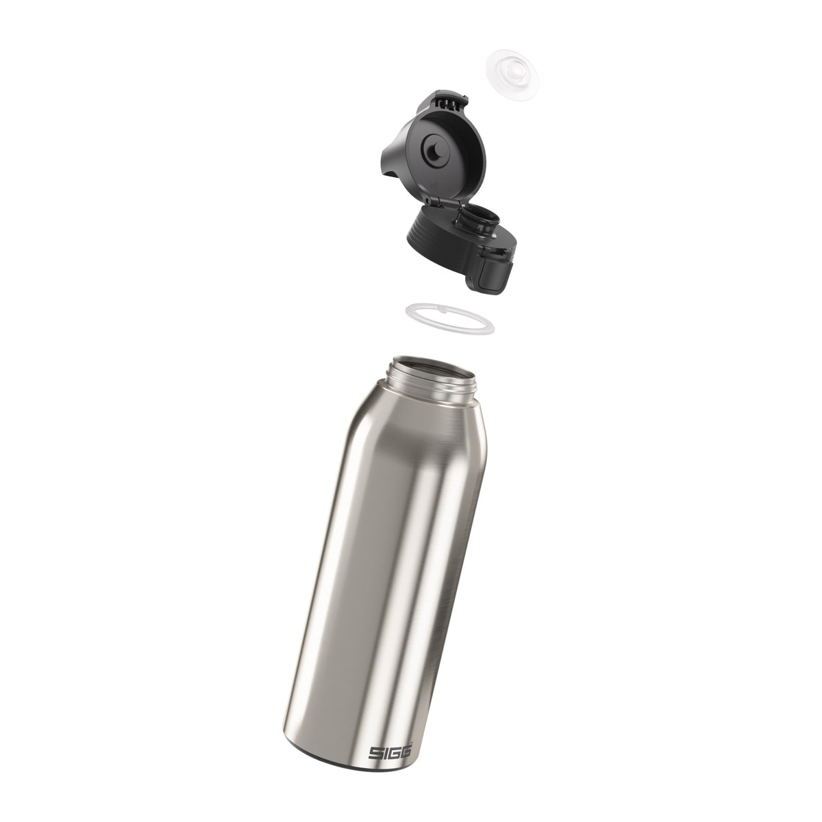 SIGG Shield One teräksinen juomapullo Brushed 1,5 l