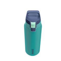 SIGG Shield Therm One Termospullo Ocean 0,75 l, korkin lähikuva