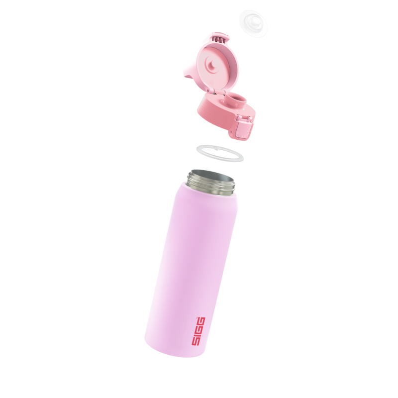 SIGG Shield Therm One Termospullo Petal 0,75 l, osiin purettuna