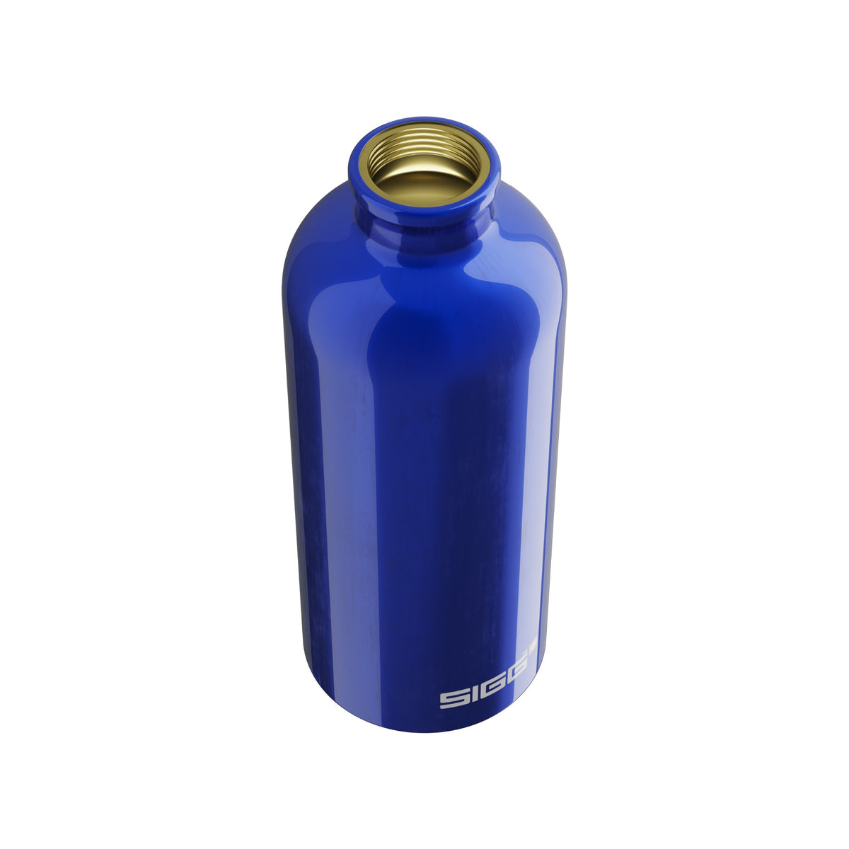 SIGG Traveller Dark Blue 0,6 l, korkki avattuna