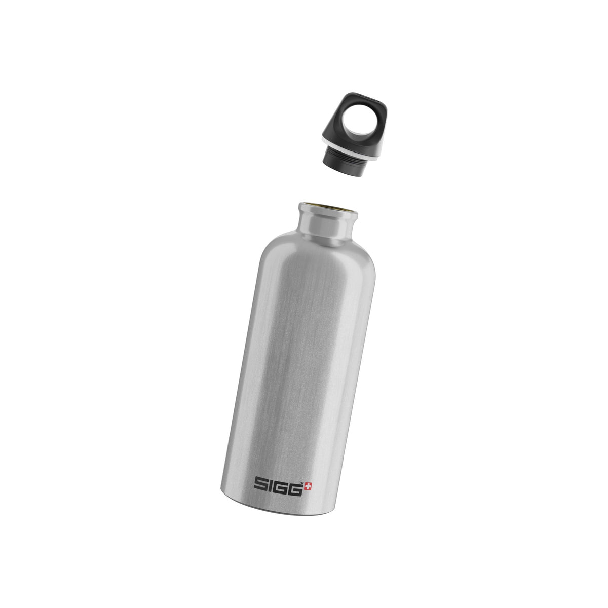 SIGG Traveller Alu 0,6 l, osiin purettuna