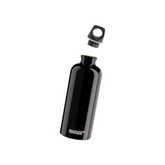 SIGG Traveller Black 0,6 l, osiin purettuna
