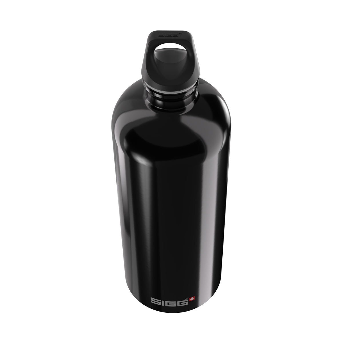 SIGG Traveller Black 1,0 l, korkin lähikuva