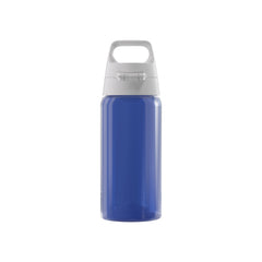SIGG VIVA ONE Blue 0,5 l, takaa, pullo täytettynä