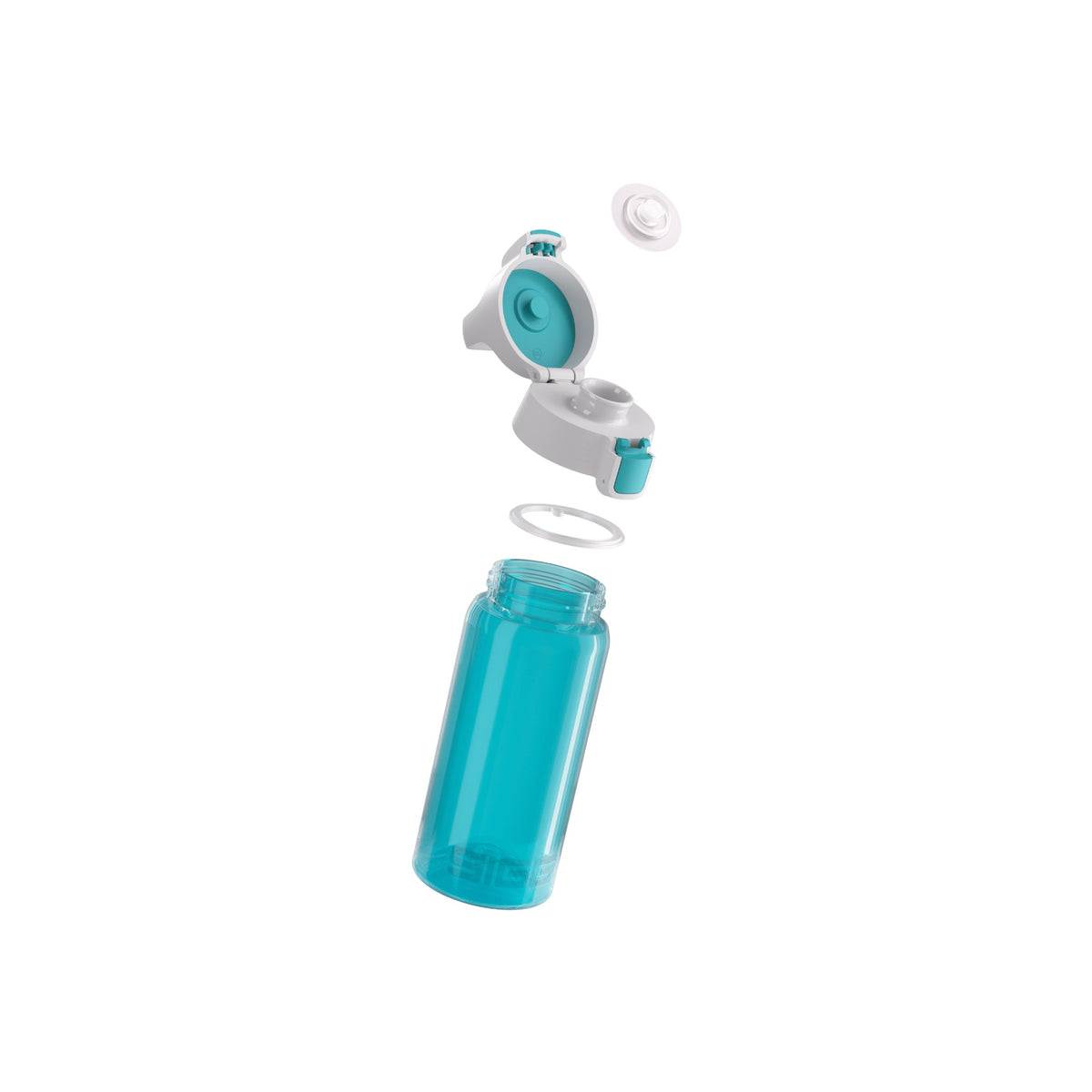 SIGG VIVA ONE Aqua 0,5 l, osiin purettuna