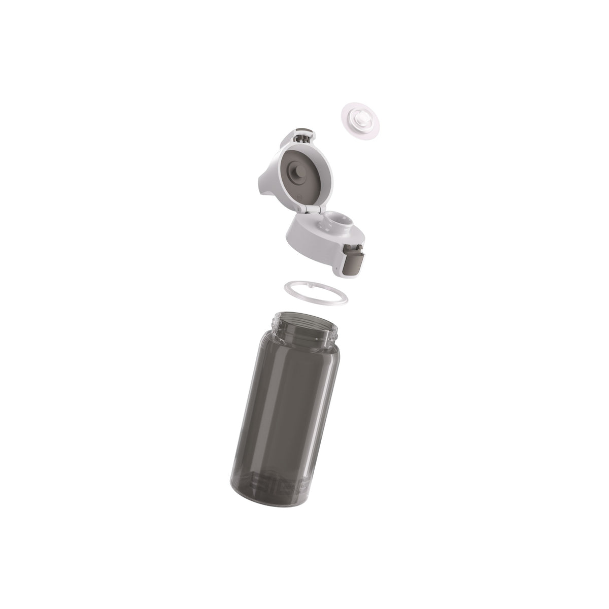 SIGG VIVA ONE Anthracite 0,5 l, osiin purettuna