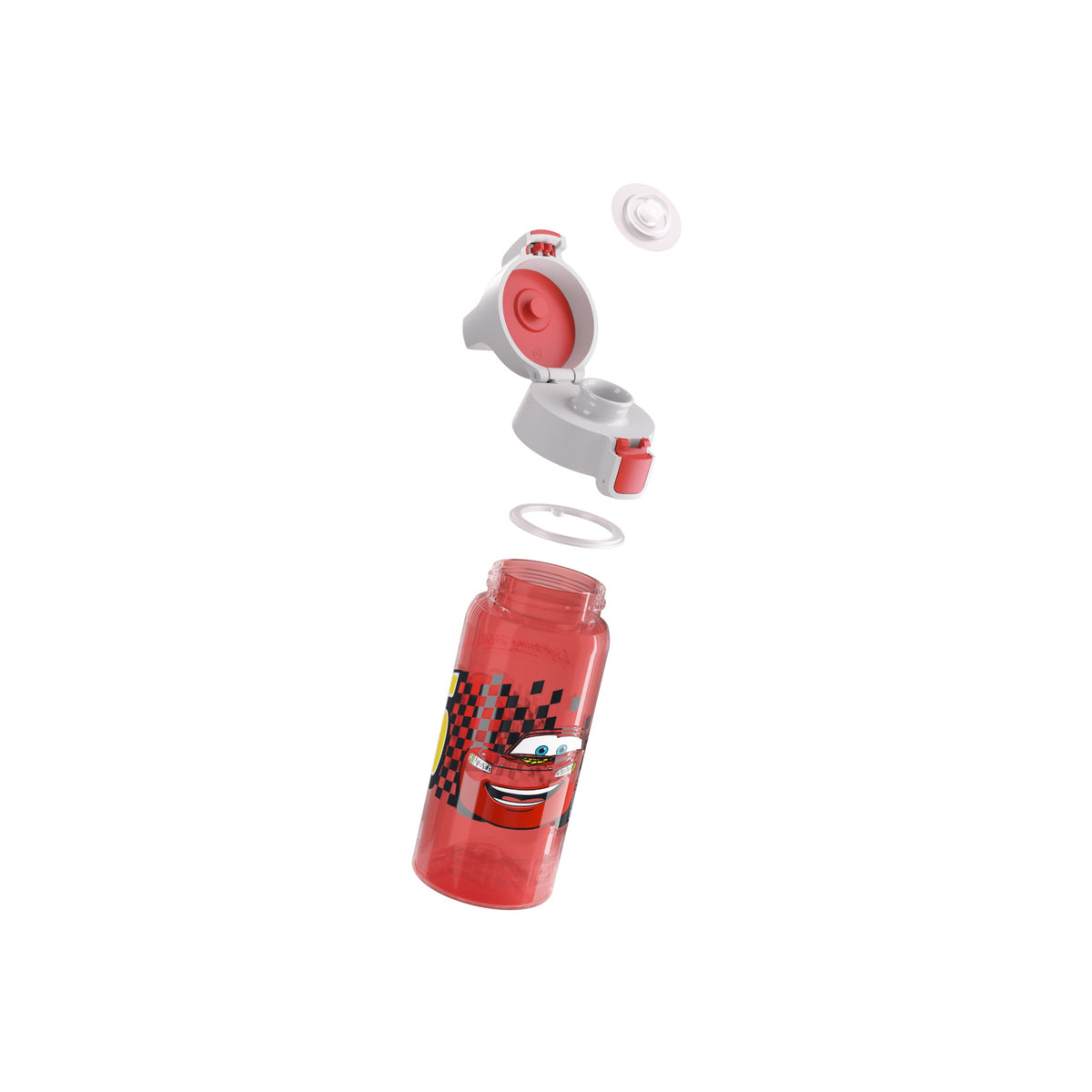 SIGG VIVA ONE Cars 0,5 l, osiin purettuna