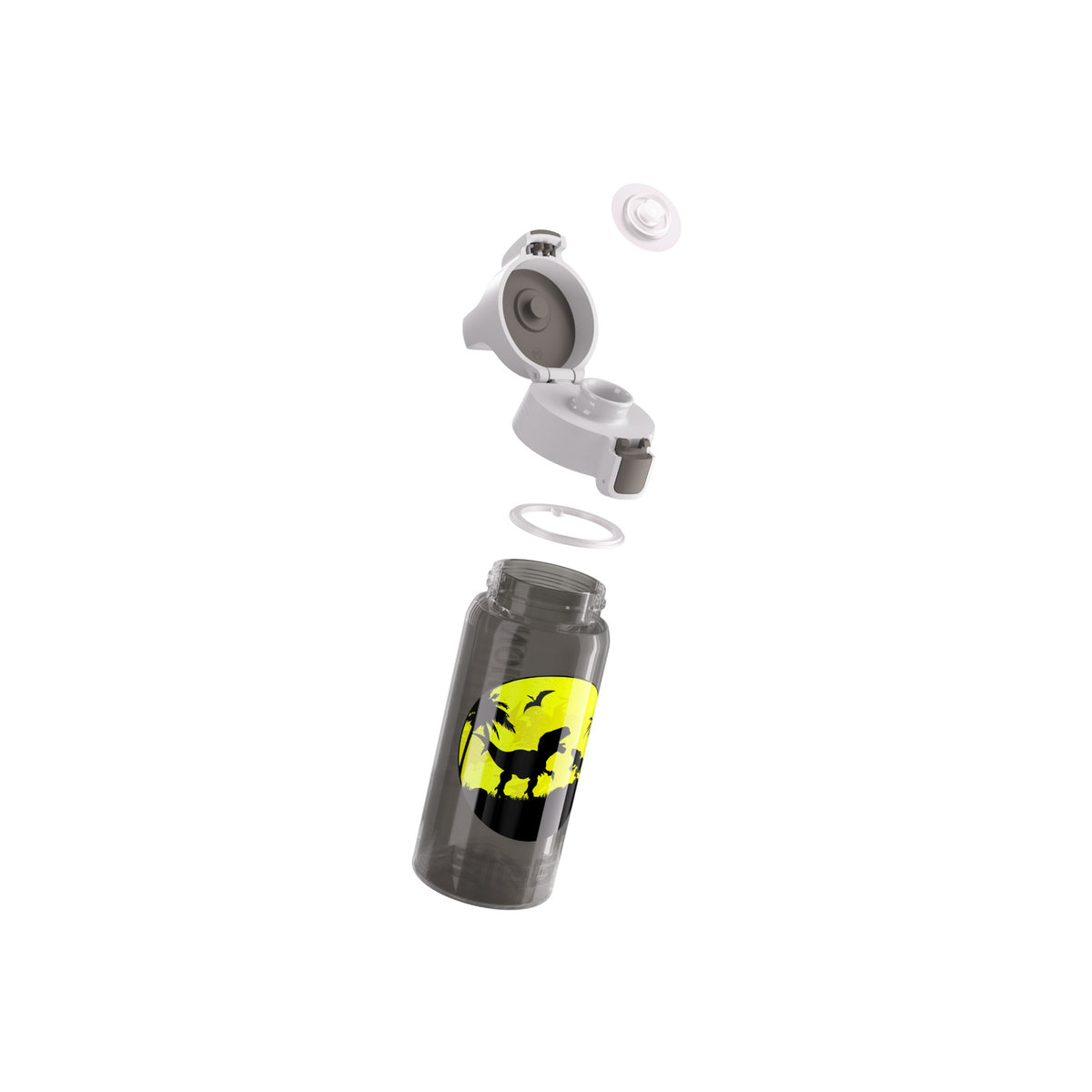 SIGG 0,5 l VIVA ONE LASTEN JUOMAPULLO - Dinos, osiin purettuna