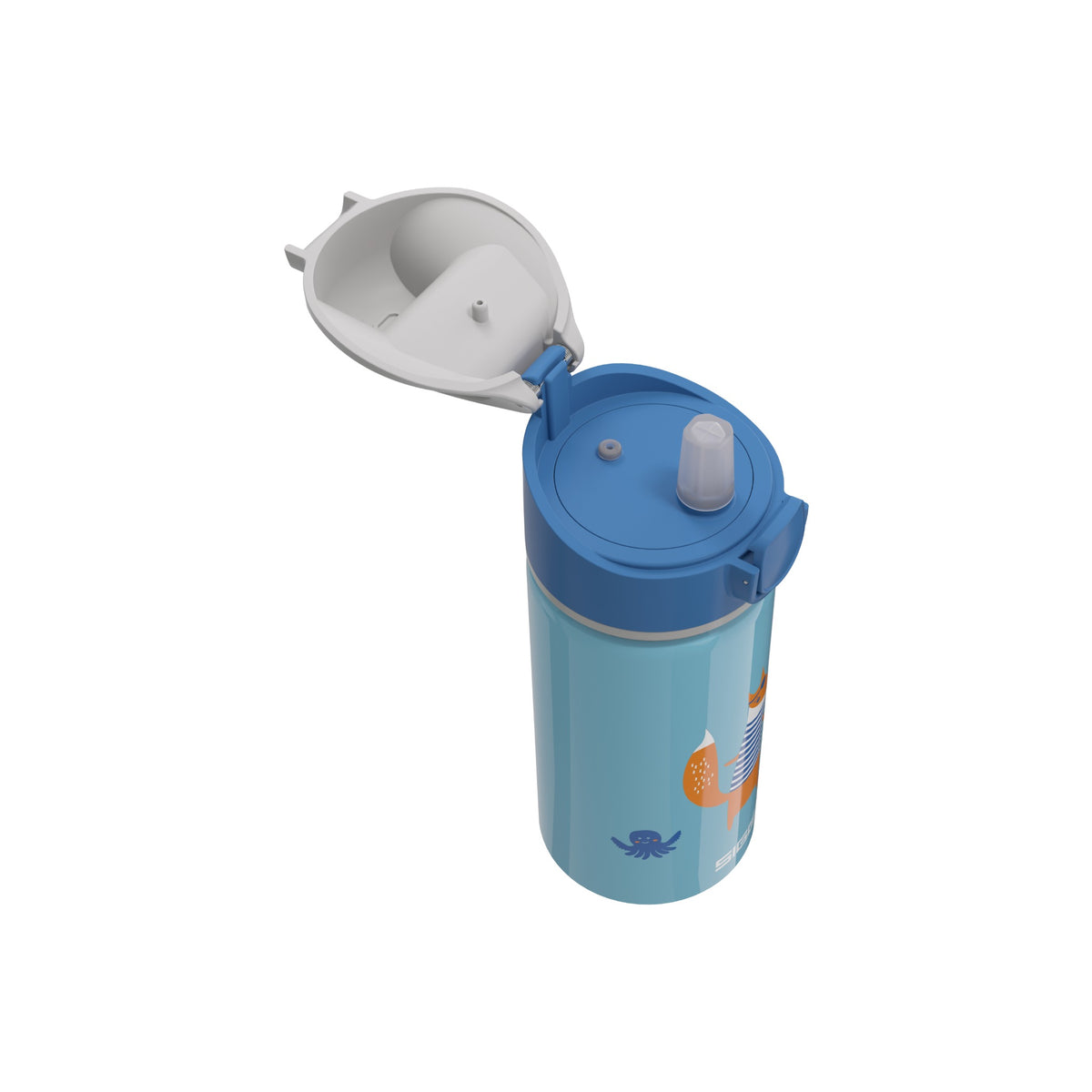SIGG Miracle Fox 0,4 l, korkki avattuna