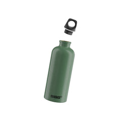 SIGG Traveller Leaf Green 0,6 l, osiin purettuna