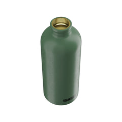 SIGG Traveller Leaf Green 0,6 l, korkki avattuna