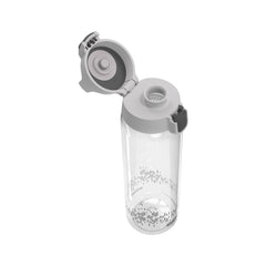 SIGG Total Clear One MyPlanet Anthracite 0,75 l, korkki avattuna