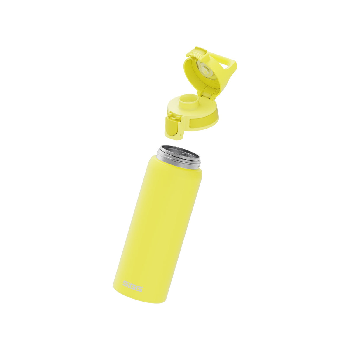 SIGG Shield One Ultra Lemon 0,75 l, osiin purettuna
