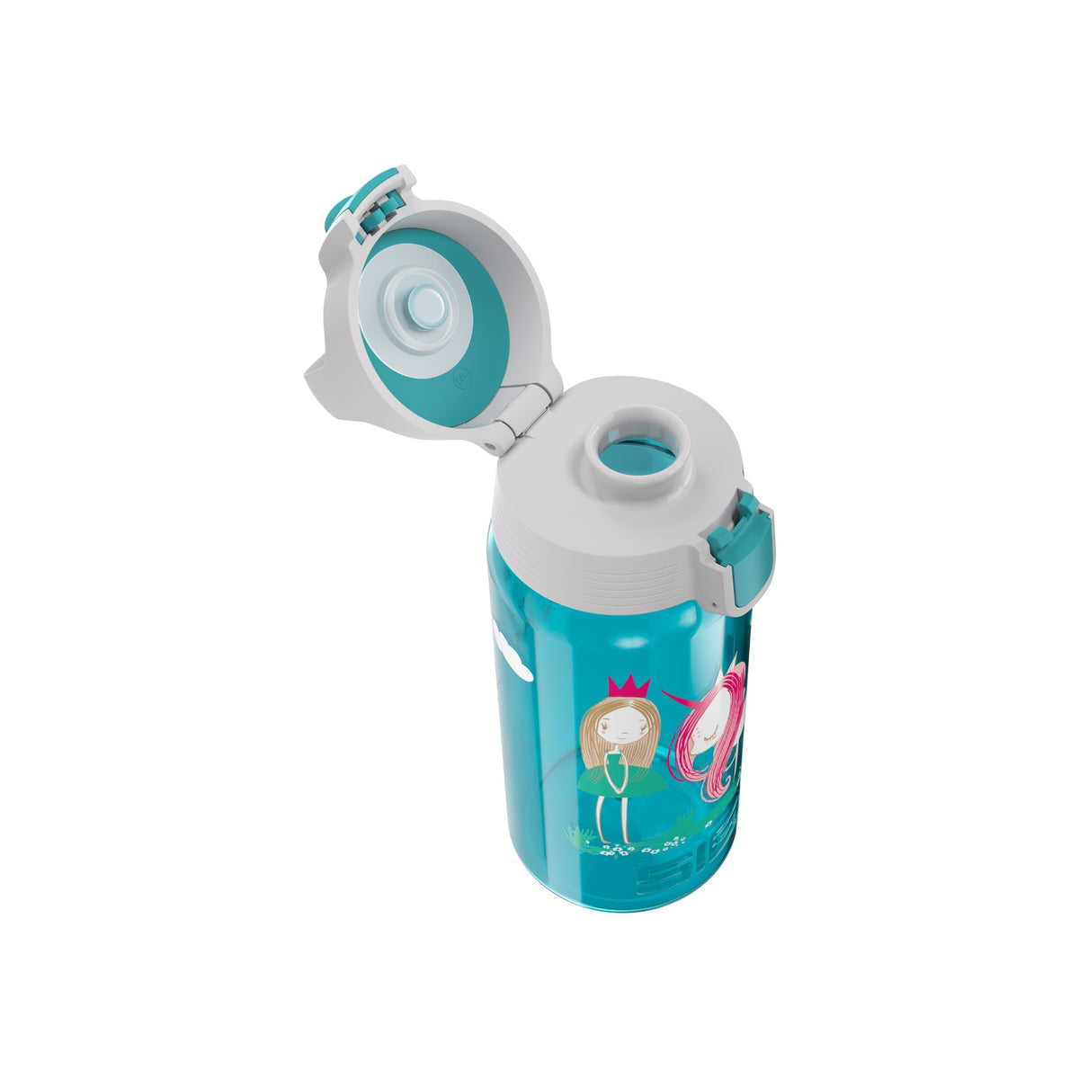 SIGG VIVA ONE Believe in Miracles 0,5 l, korkki avattuna