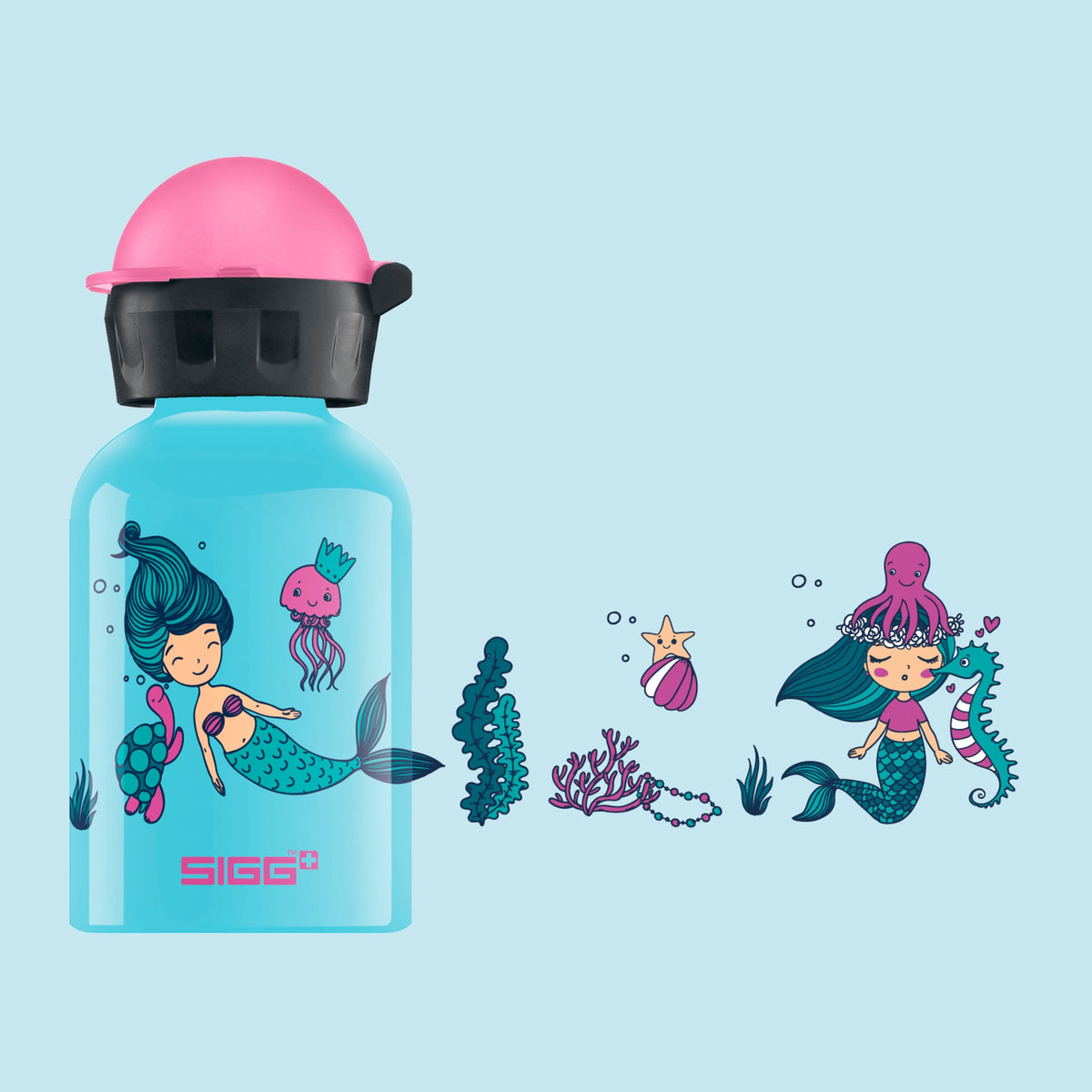 SIGG Water World 0,3 l, käyttökuva
