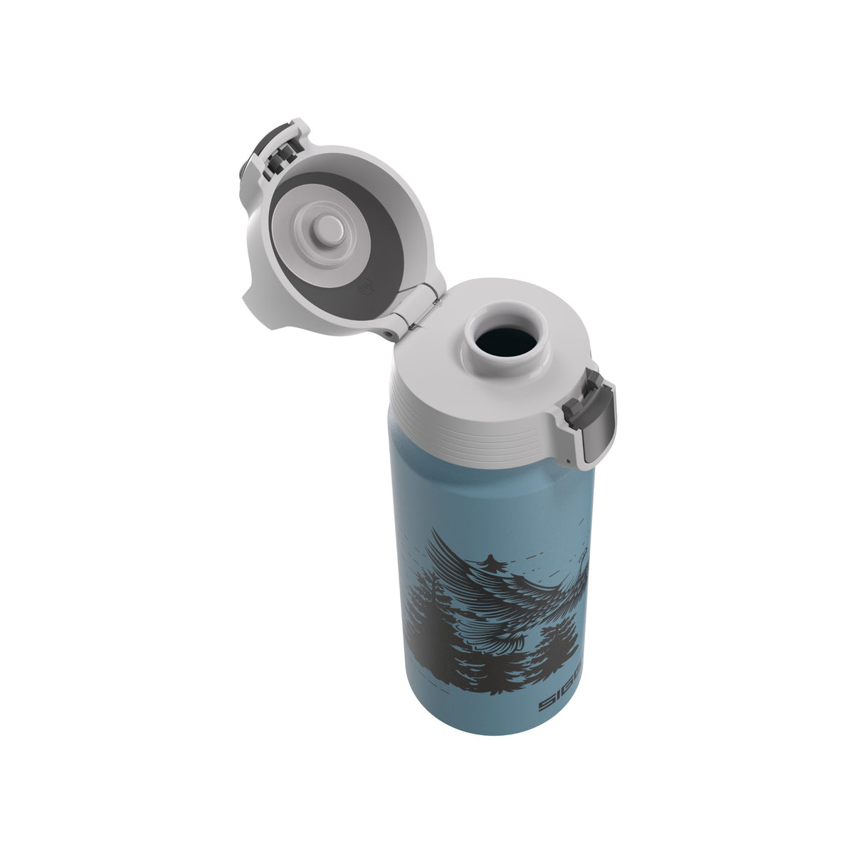 SIGG WMB ONE Brave Eagle 0,6 l, korkki avattuna